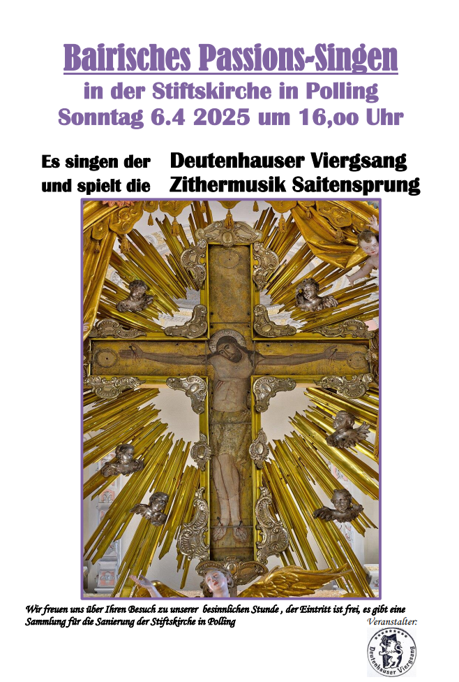 Read more about the article 6.4. Passionssingen, Polling
