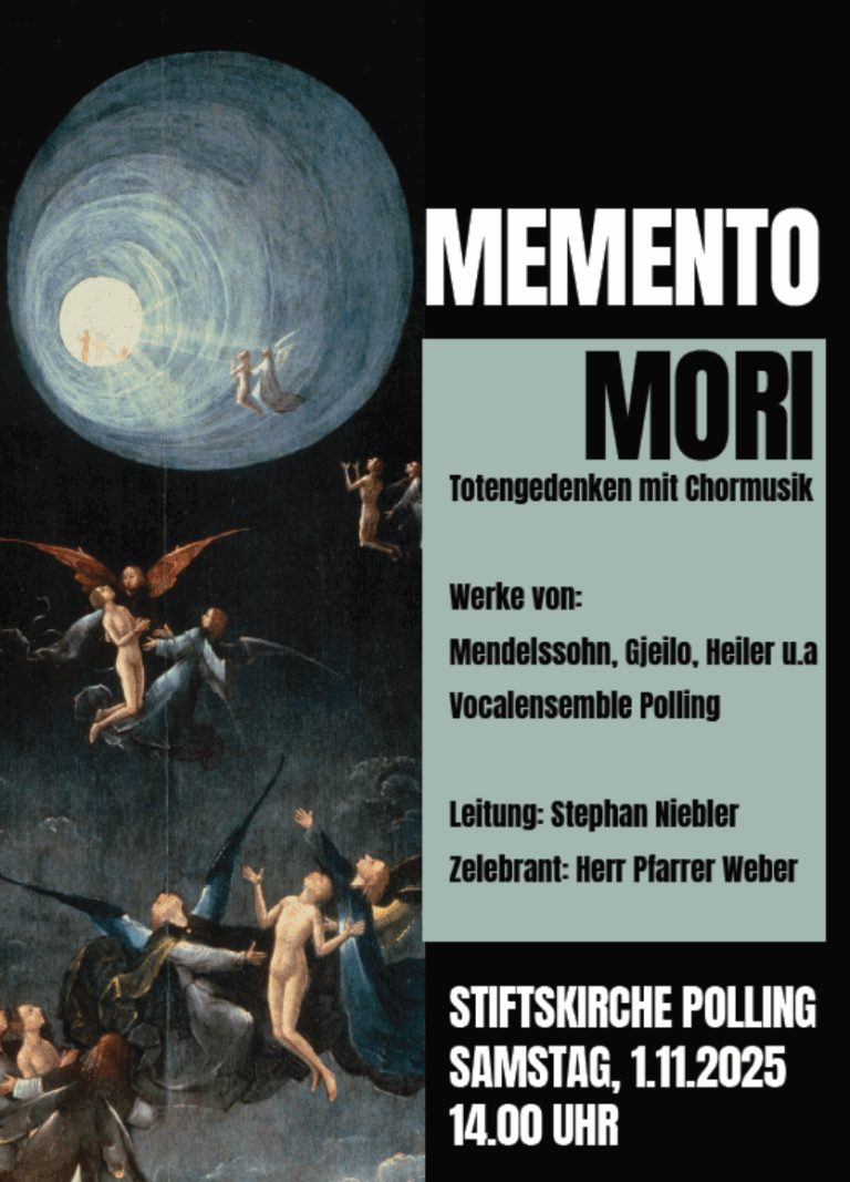 Read more about the article 1.11. Allerheiligen Polling mit Vocalensemble